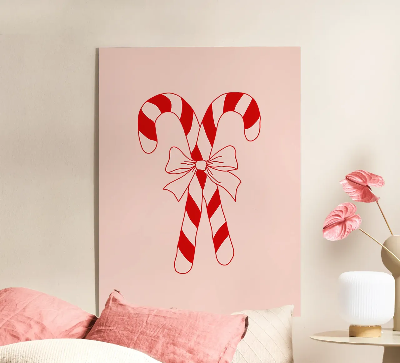 Candy cane plexiglass da we line studio - art