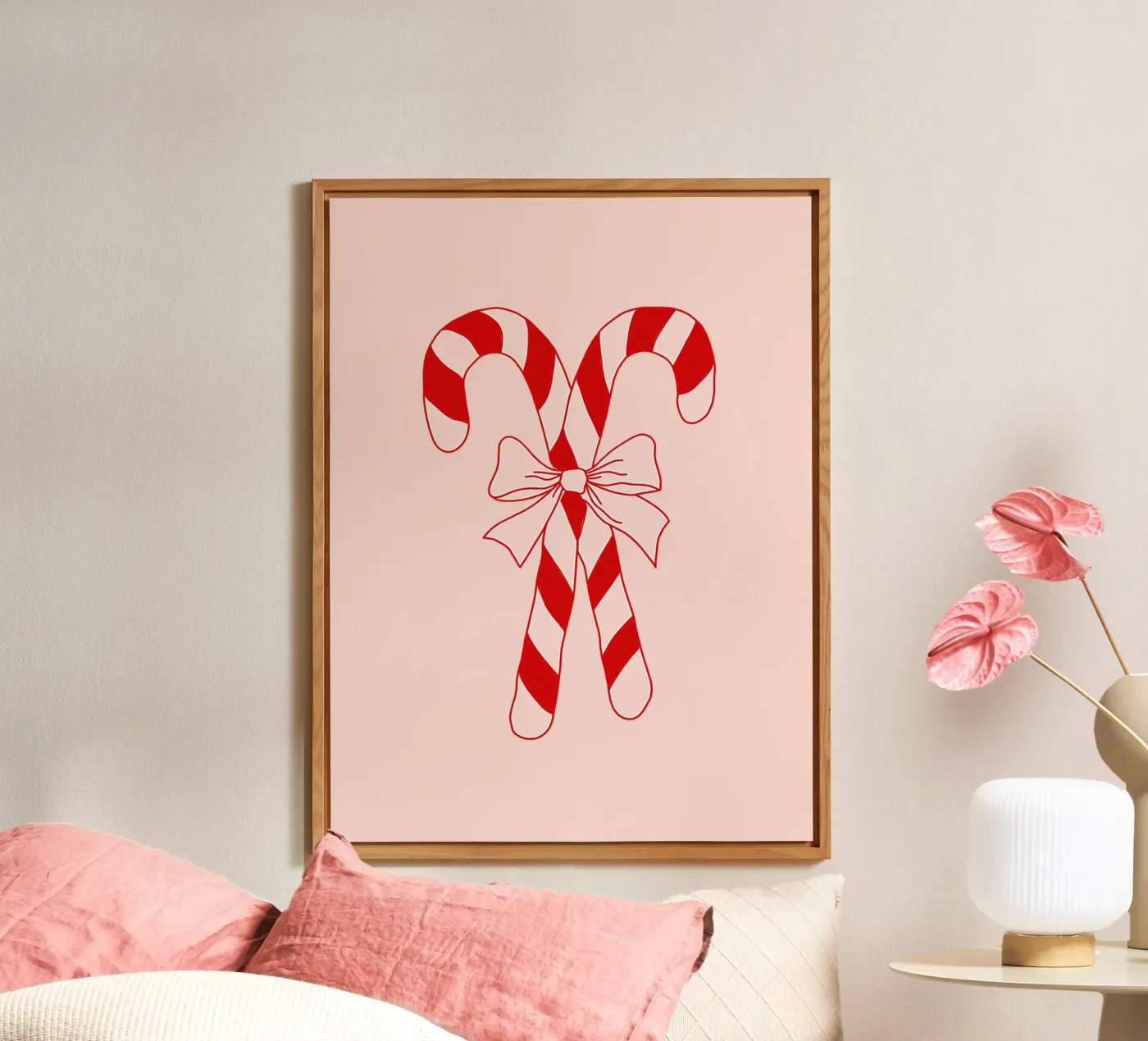 Candy cane pannello forex da we line studio - art