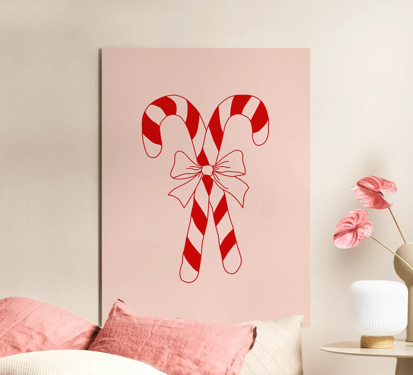 Candy cane pannello forex da we line studio - art