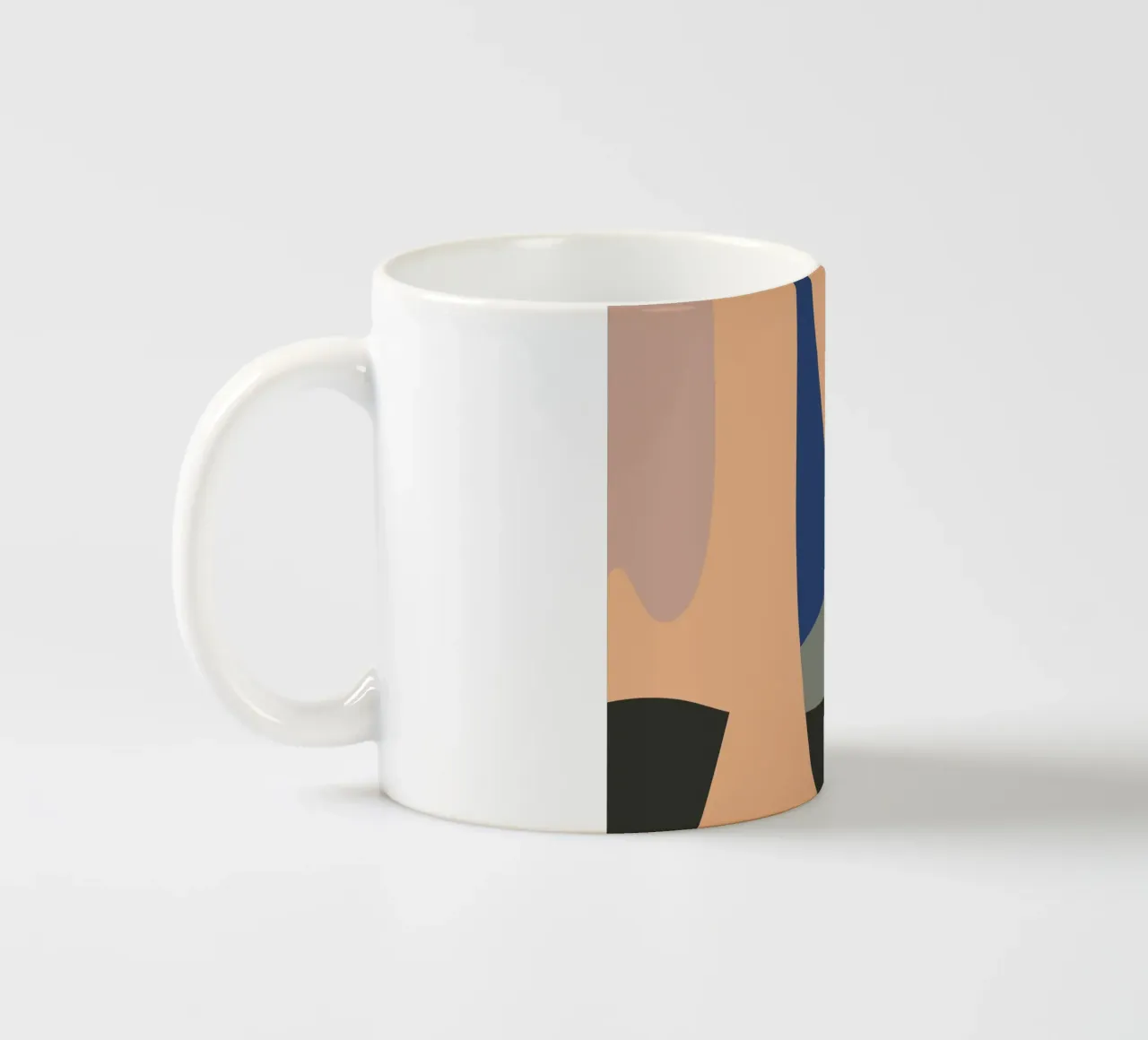 Paesaggio liquido 02 tazza in ceramica da Little Dean