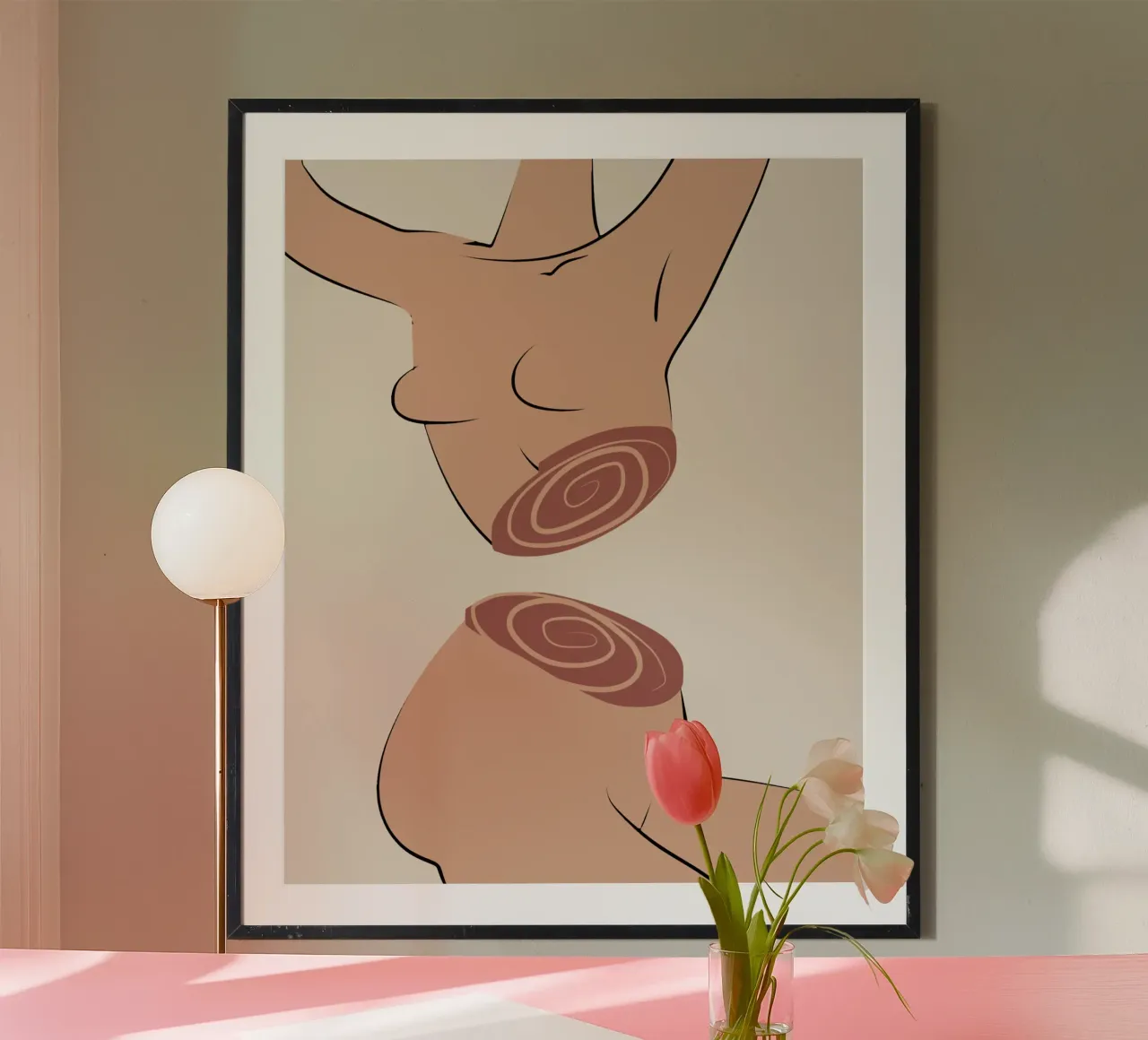 Trucchi di magia poster con telaio in alluminio da Little Dean