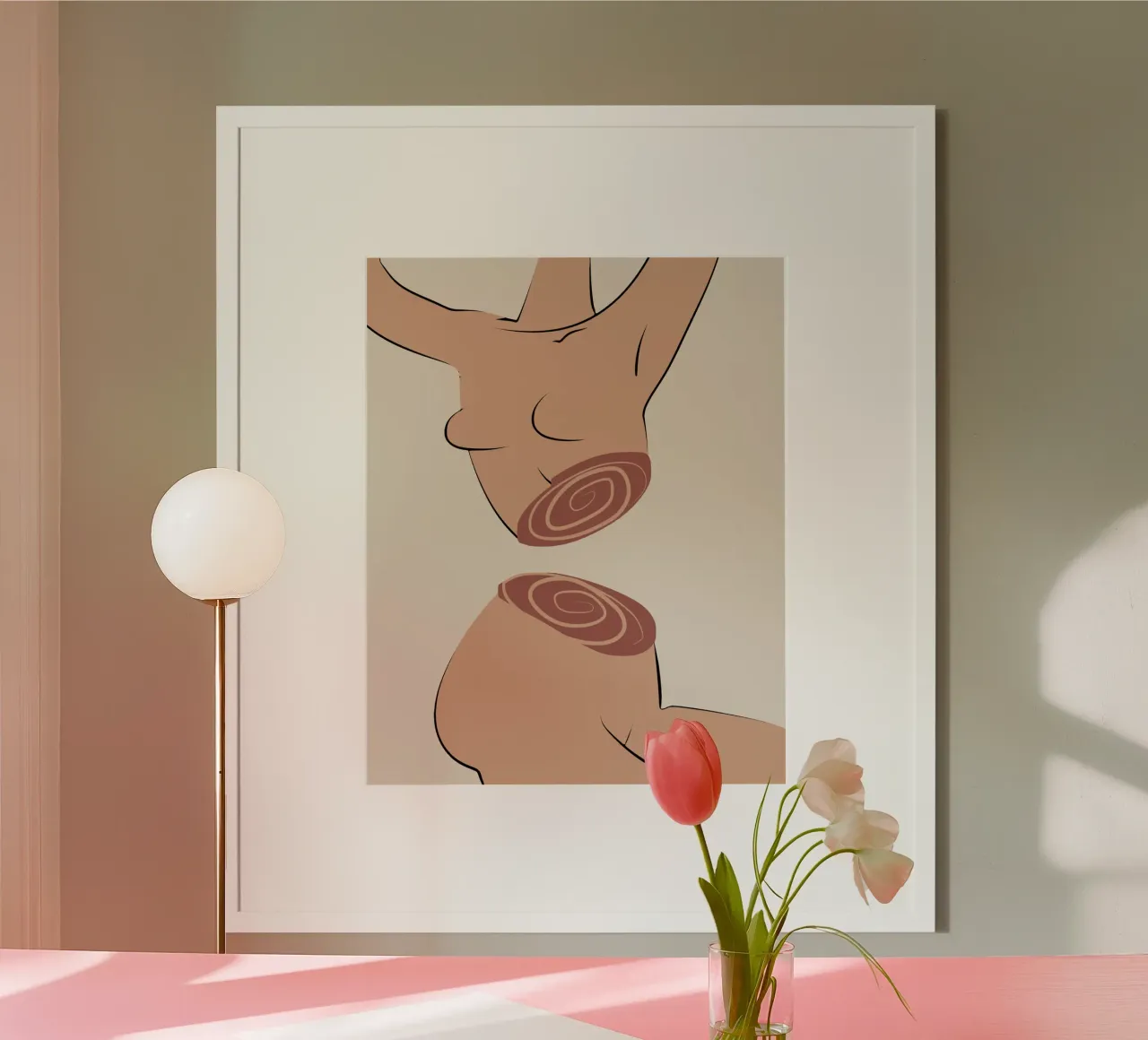 Trucchi di magia poster con telaio in alluminio da Little Dean