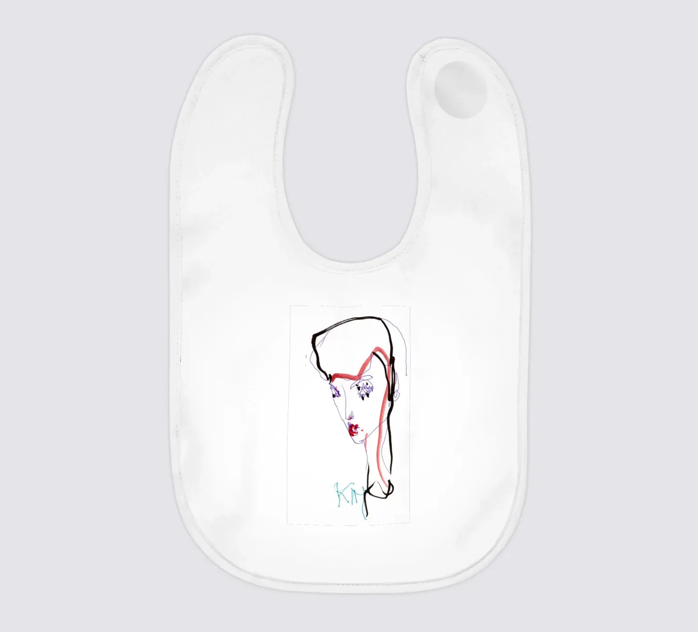 k i m baby bib by k i m
