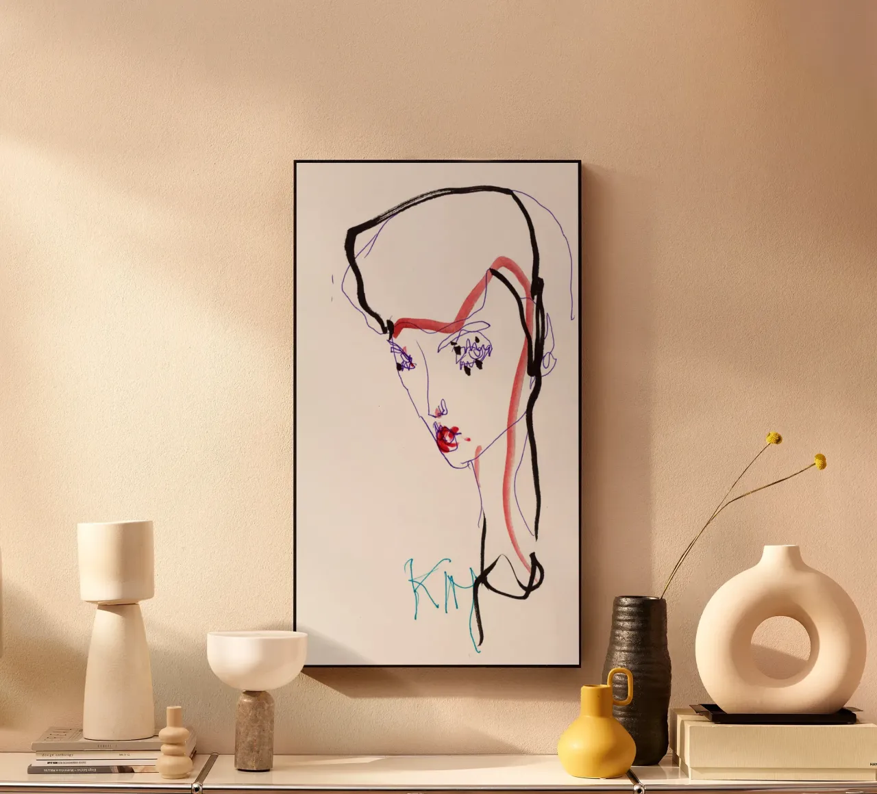 k i m acrylic glass by k i m