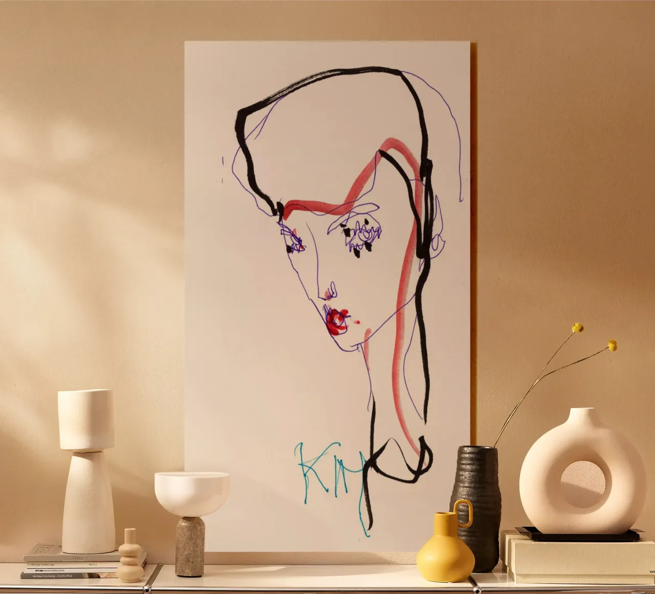 k i m acrylic glass by k i m