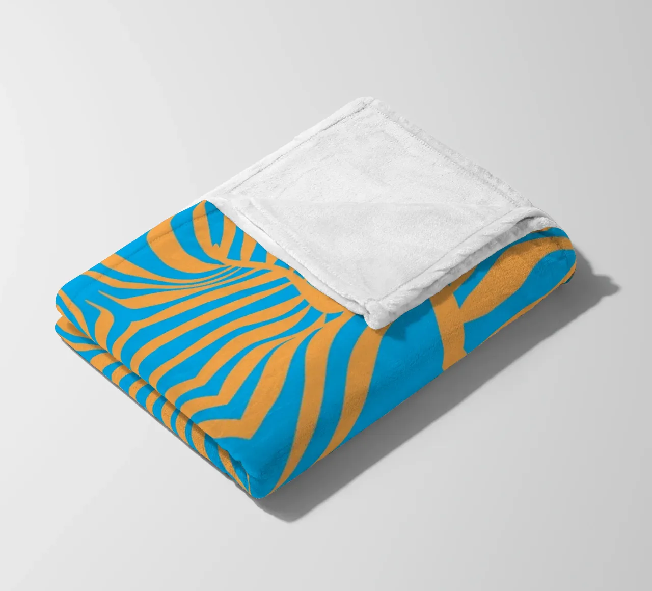 Foglia di palma pop out 04 coperta in pile da Little Dean