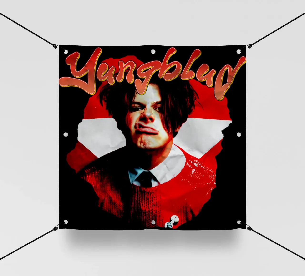 Yungblud Rock Ban telo in pvc da eliouxence
