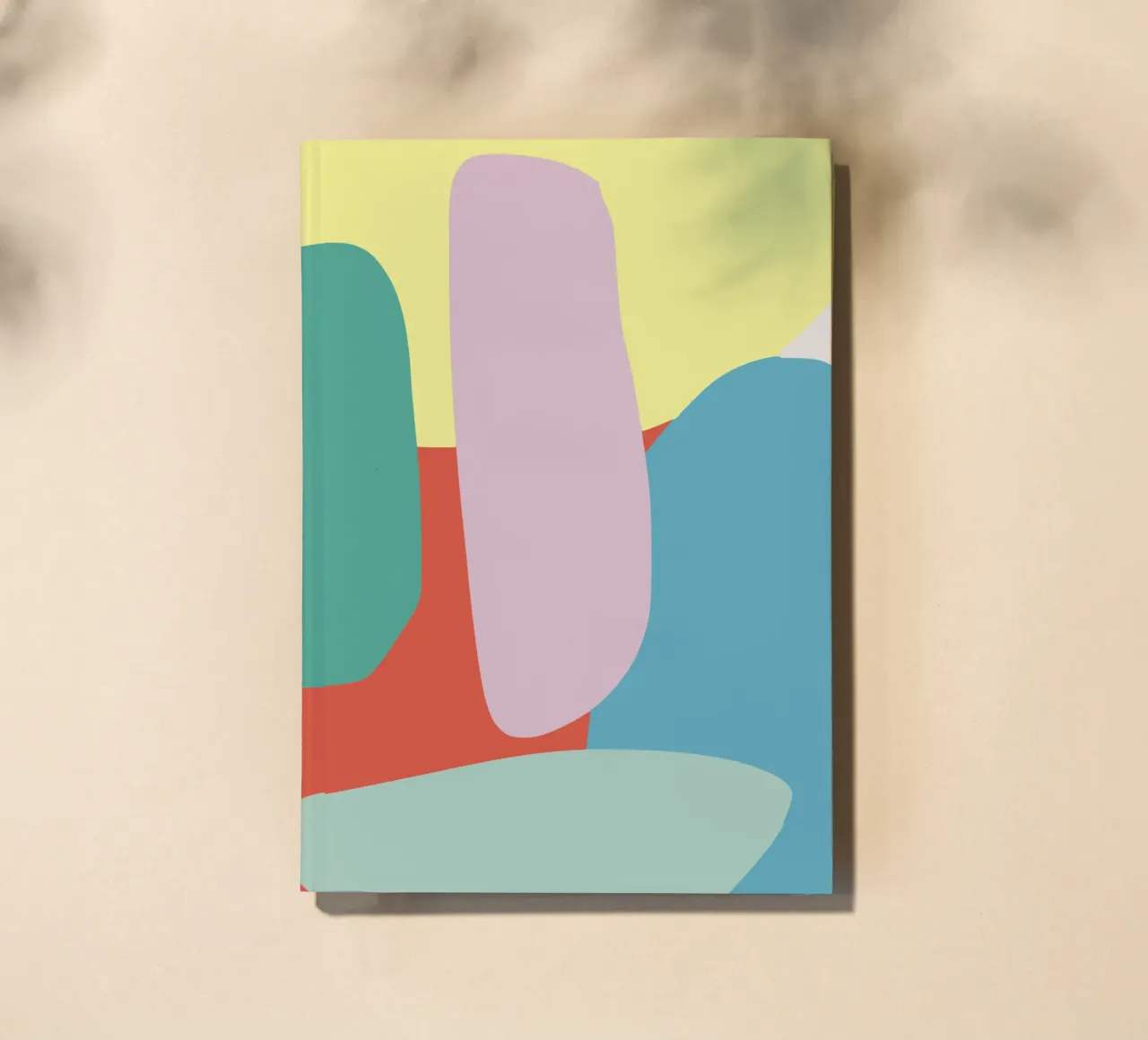 Colored pebble notebook by Little Dean