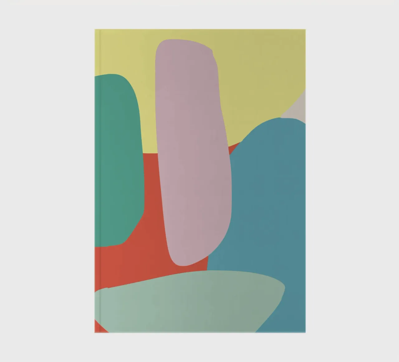 Colored pebble notebook by Little Dean