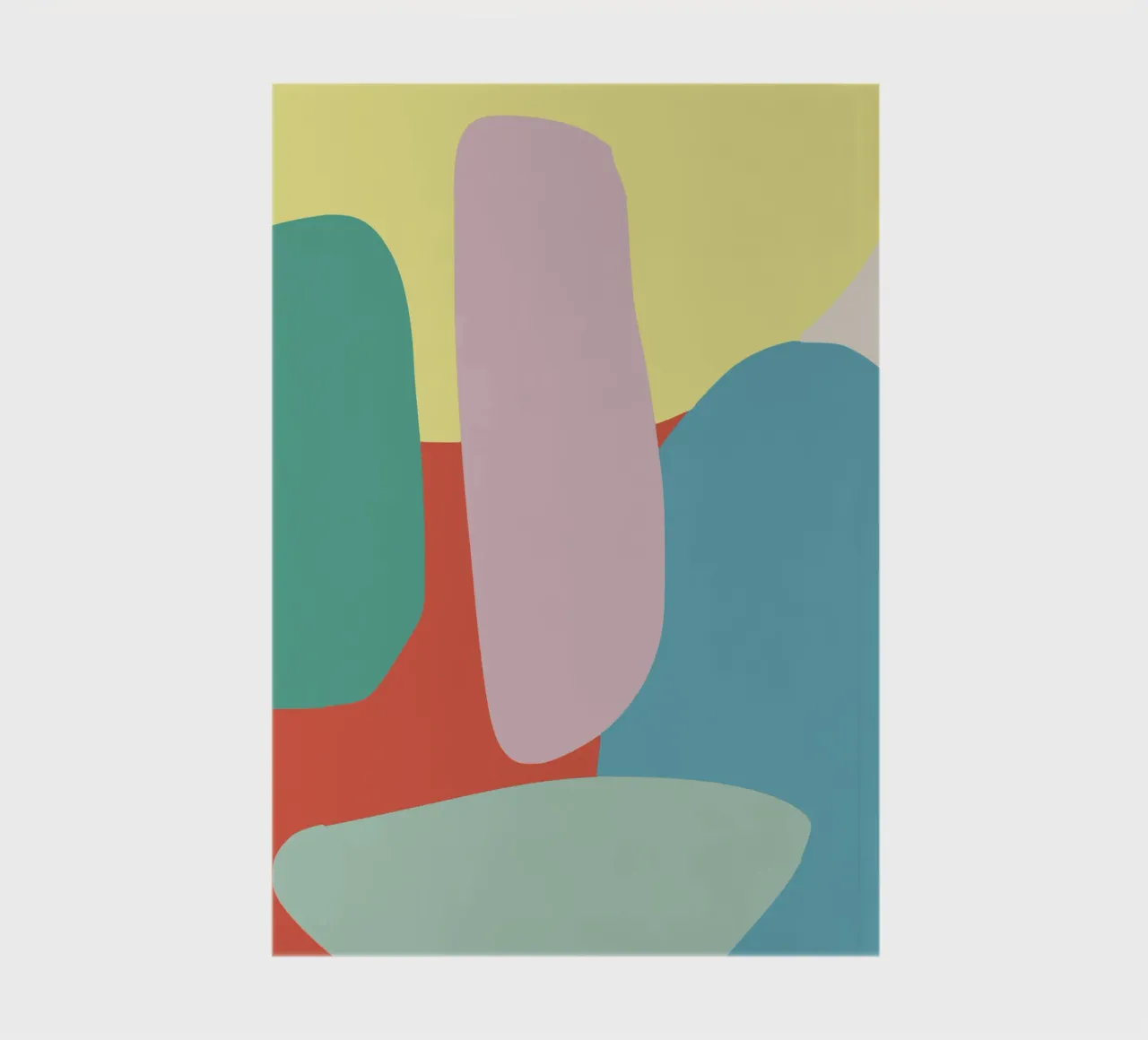 Colored pebble notebook by Little Dean