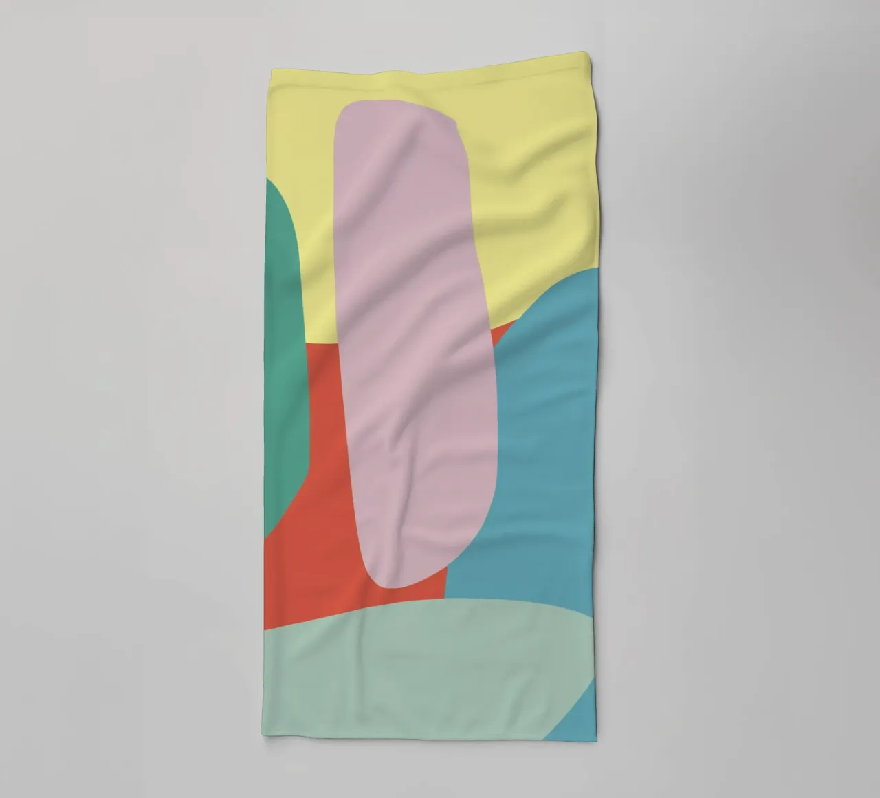 Colored pebble towel by Little Dean