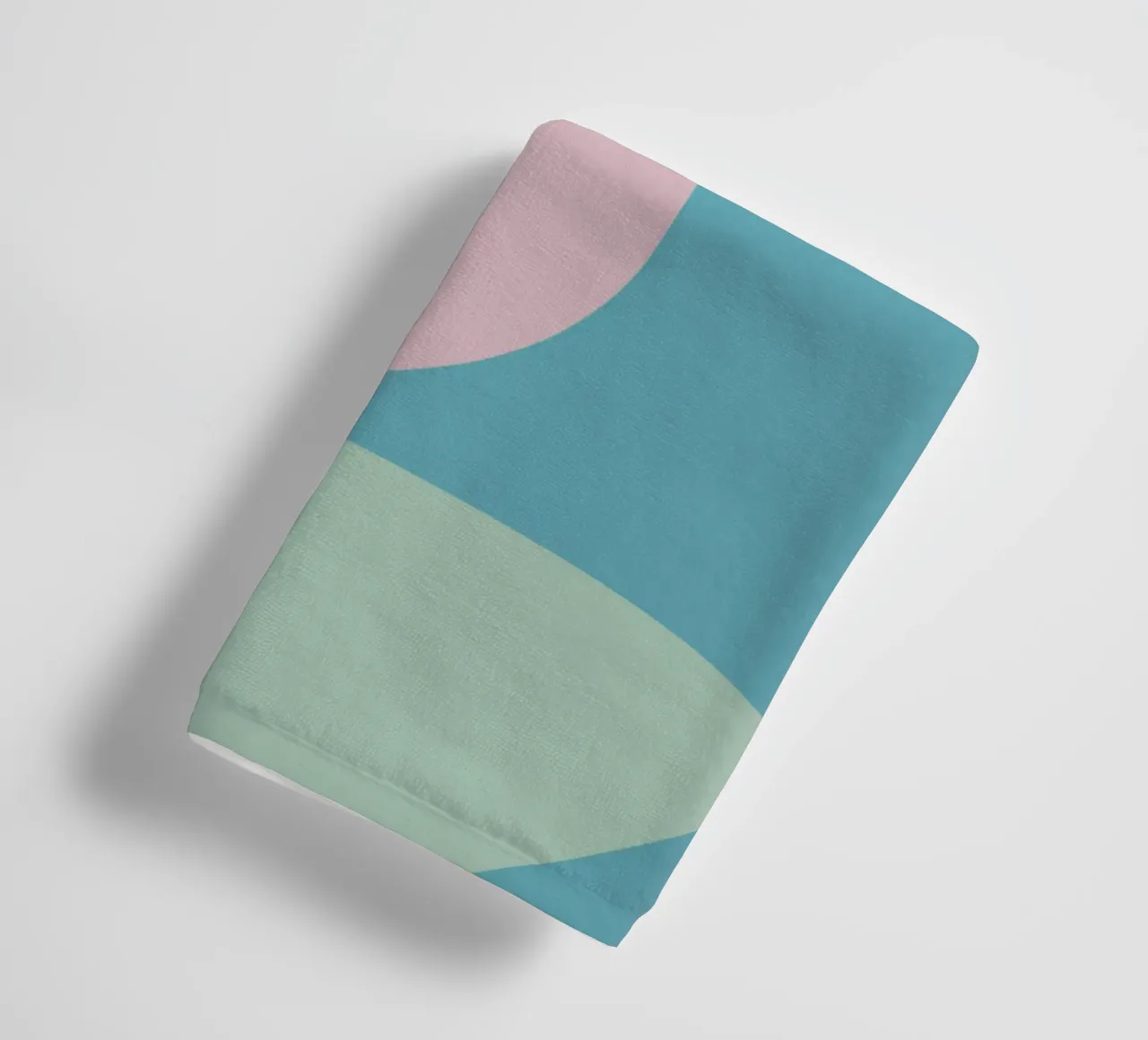 Colored pebble towel by Little Dean