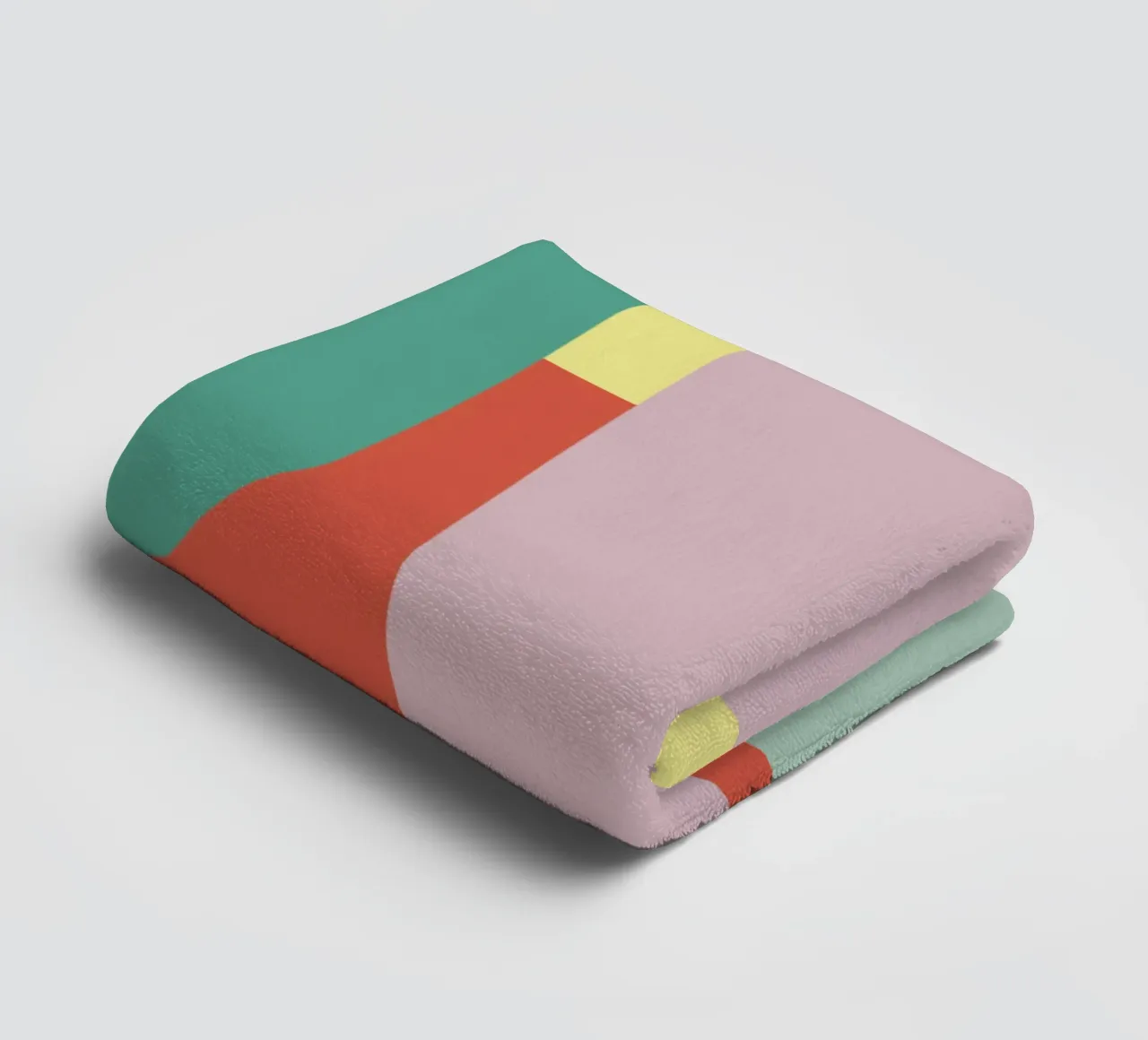 Colored pebble towel by Little Dean