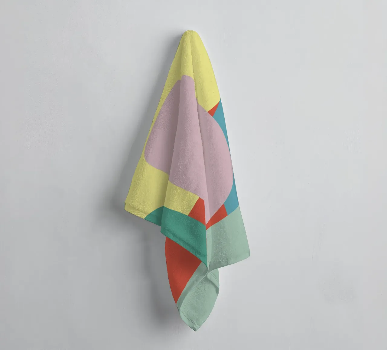 Colored pebble towel by Little Dean