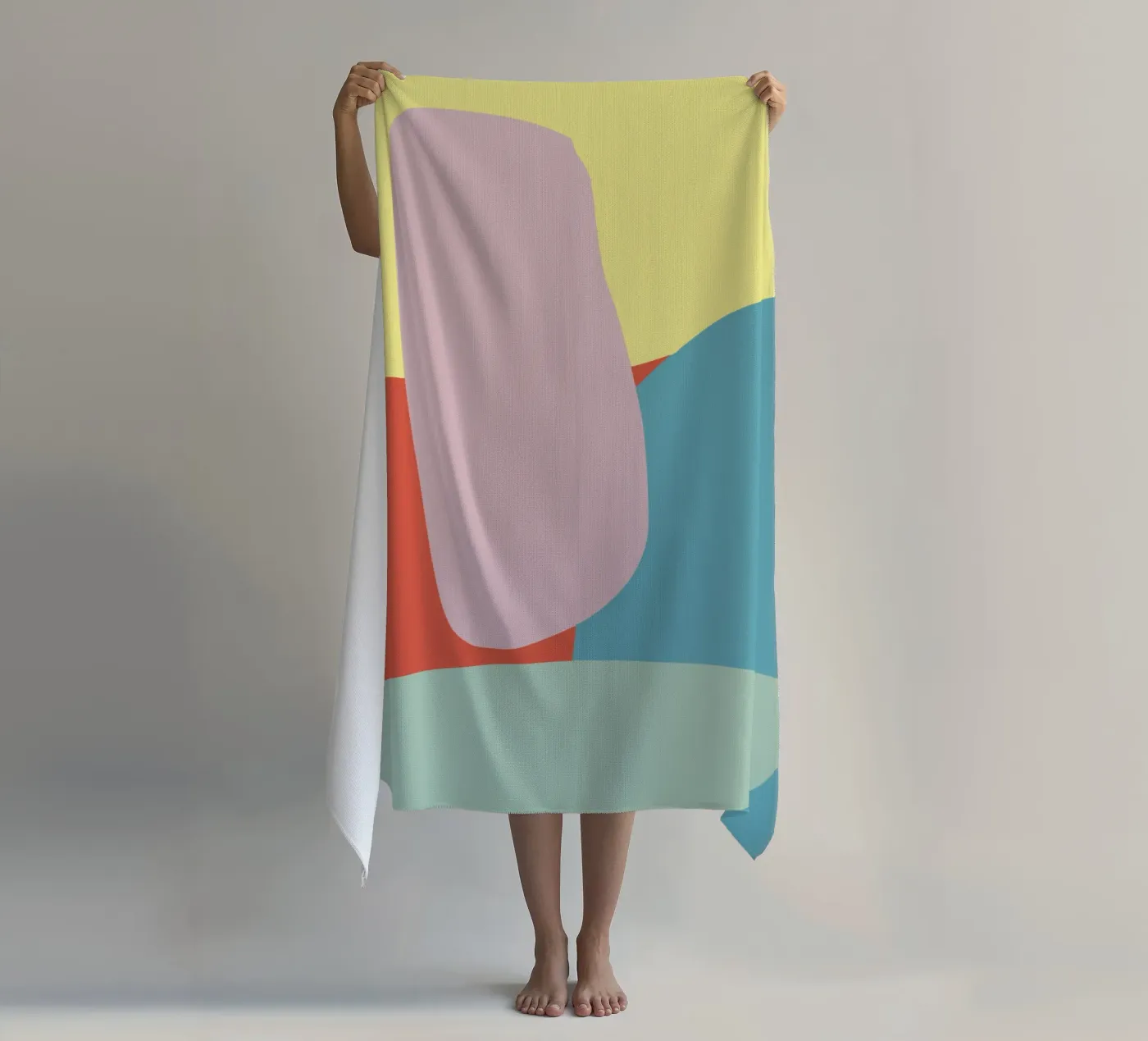 Colored pebble telo mare da Little Dean