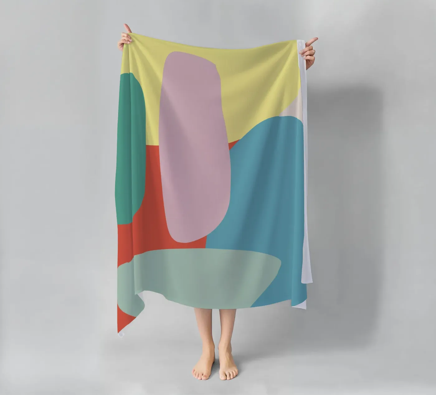 Colored pebble telo mare da Little Dean