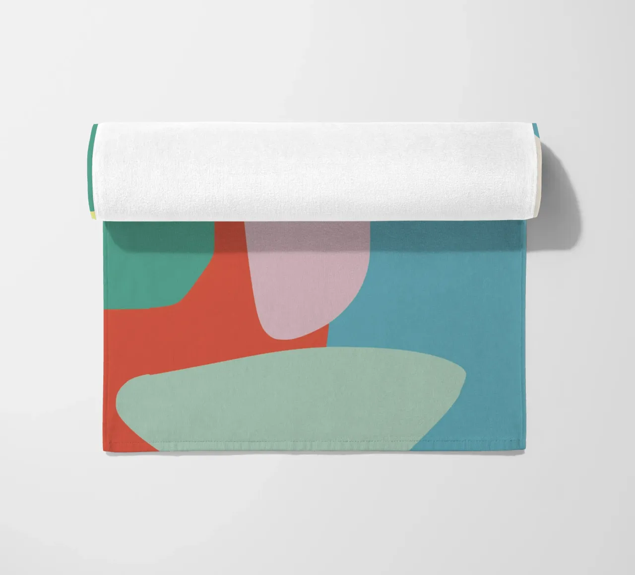 Ciottolo colorato telo mare da Little Dean