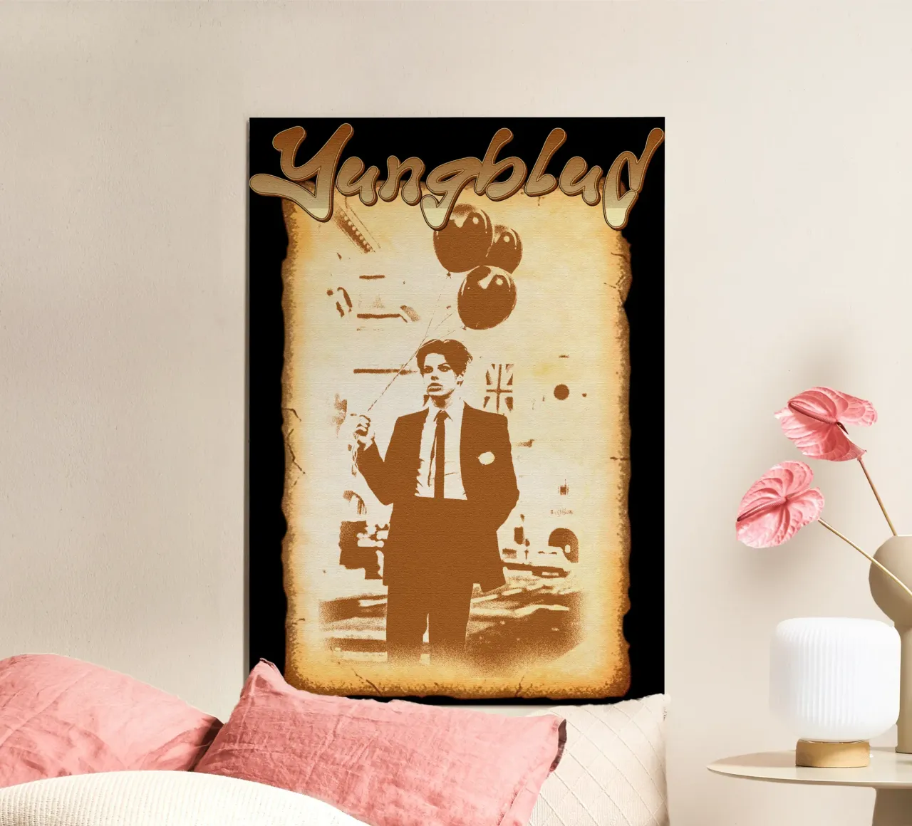 Yung Blund Punk Band poster da eliouxence