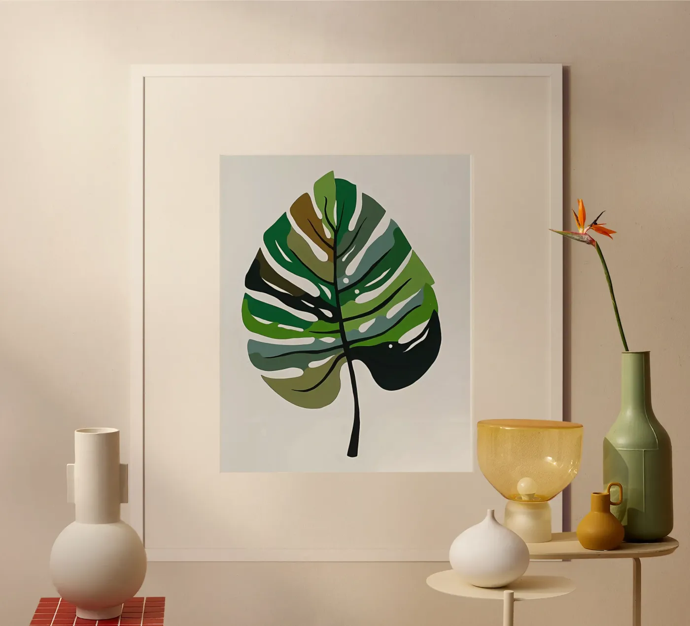 Bloemsierkunst poster van Jose