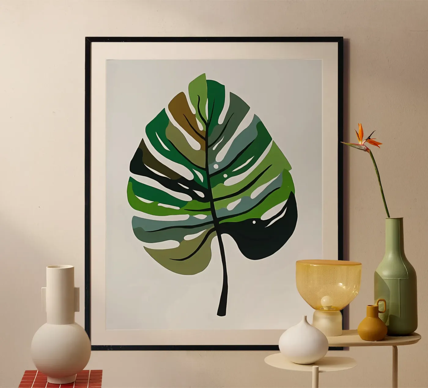 Bloemsierkunst poster van Jose