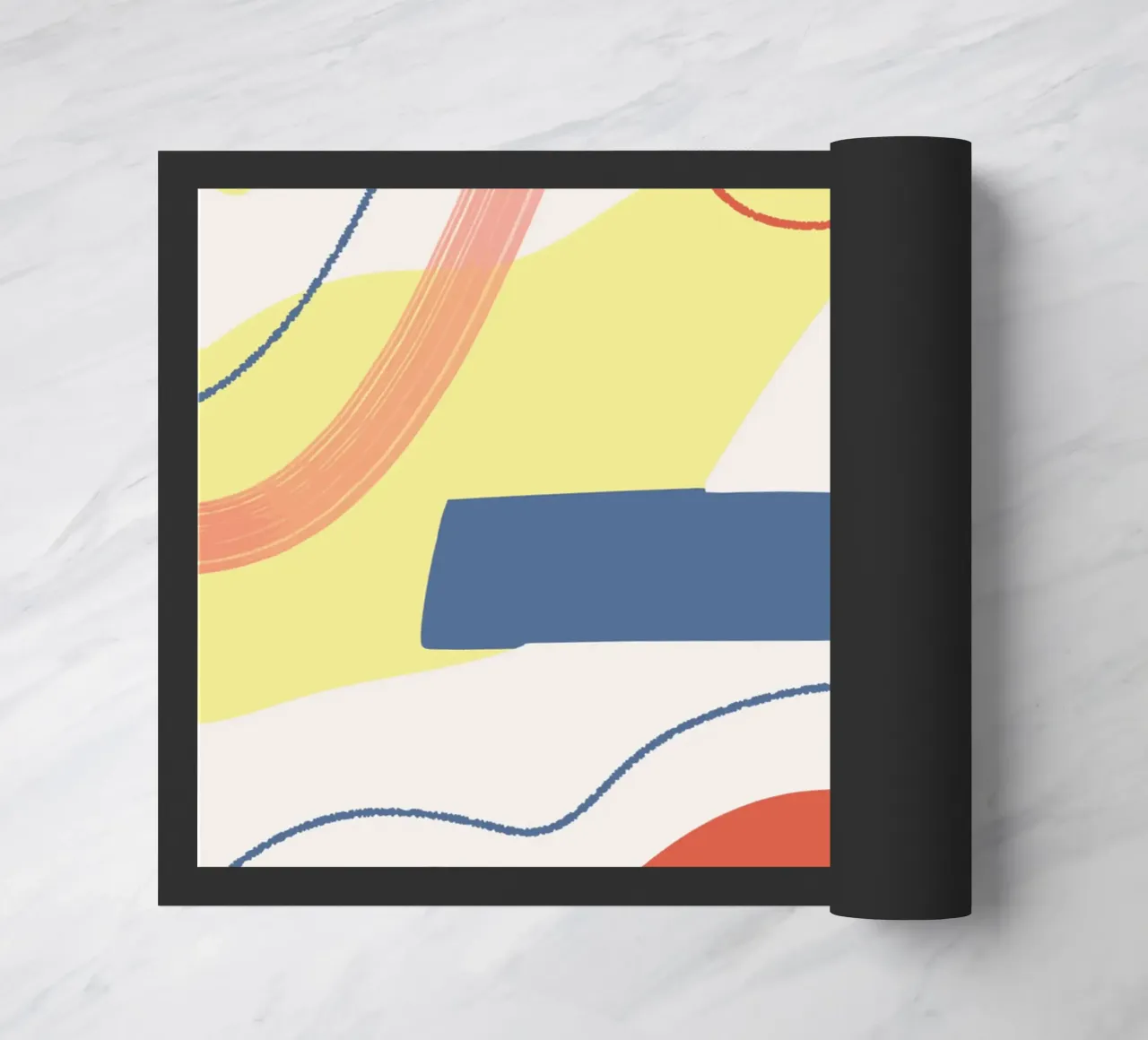 Cut out composition doormat by Little Dean