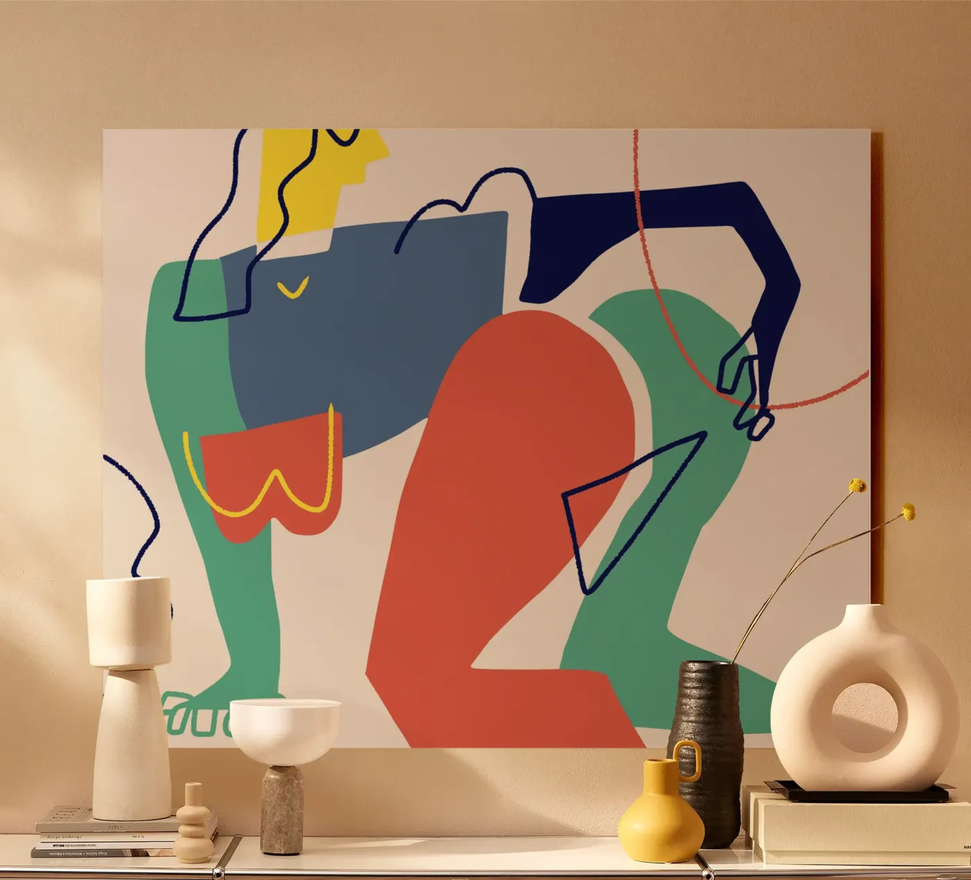 Cut out composition 03 plexiglas de Little Dean