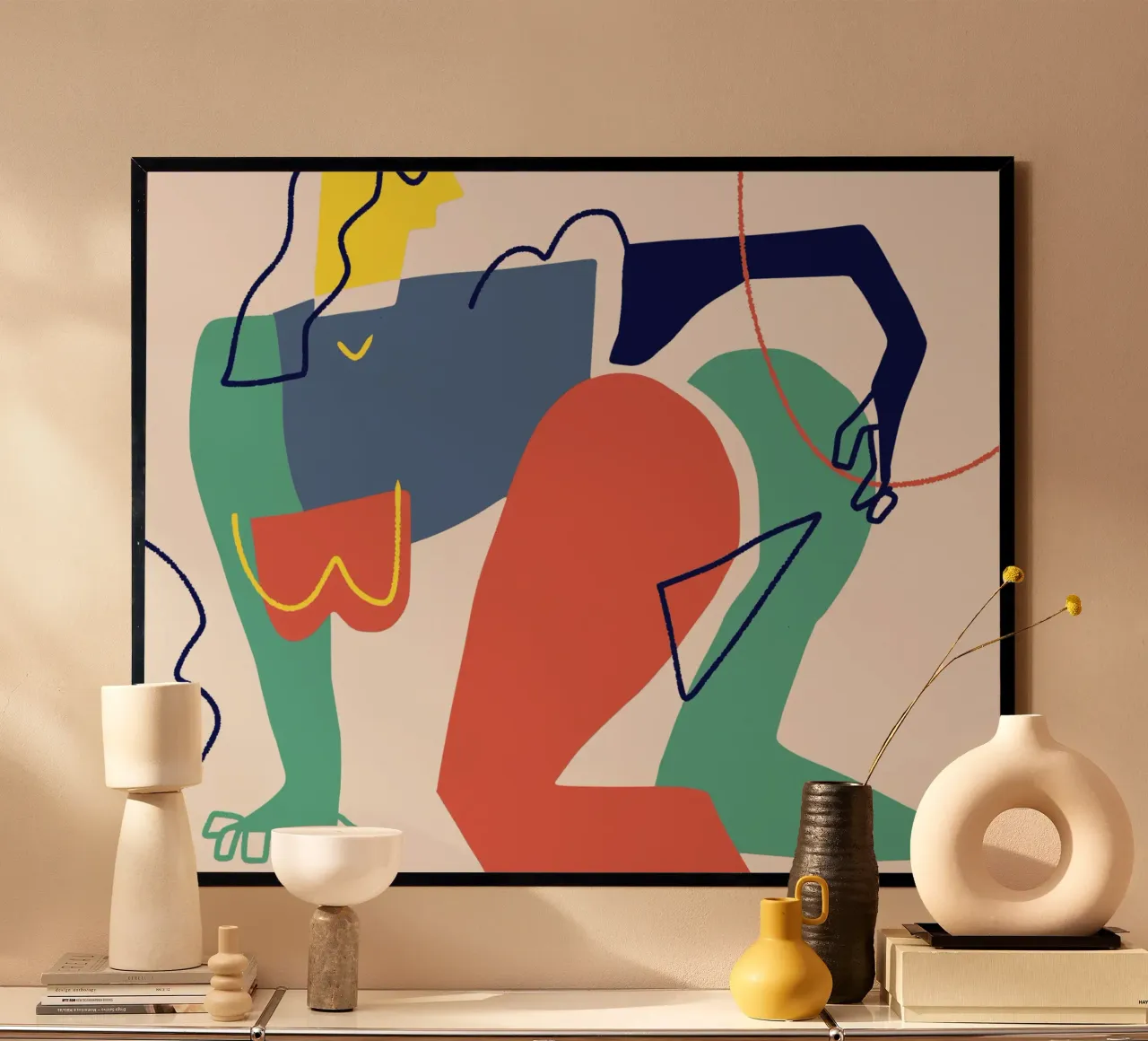 Cut out composition 03 Poster von Little Dean