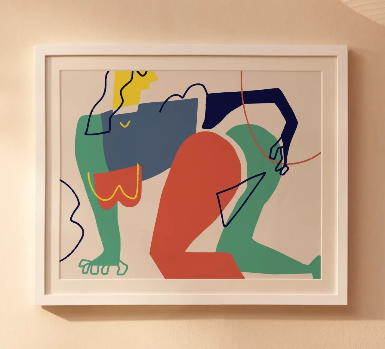 Cut out composition 03 Poster von Little Dean
