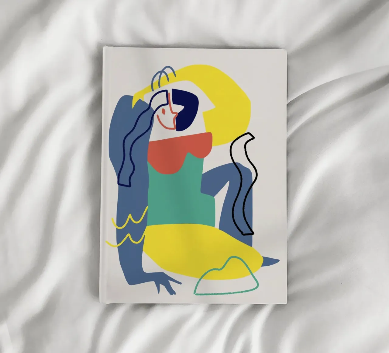 Cut out composition 04 notebook by Little Dean