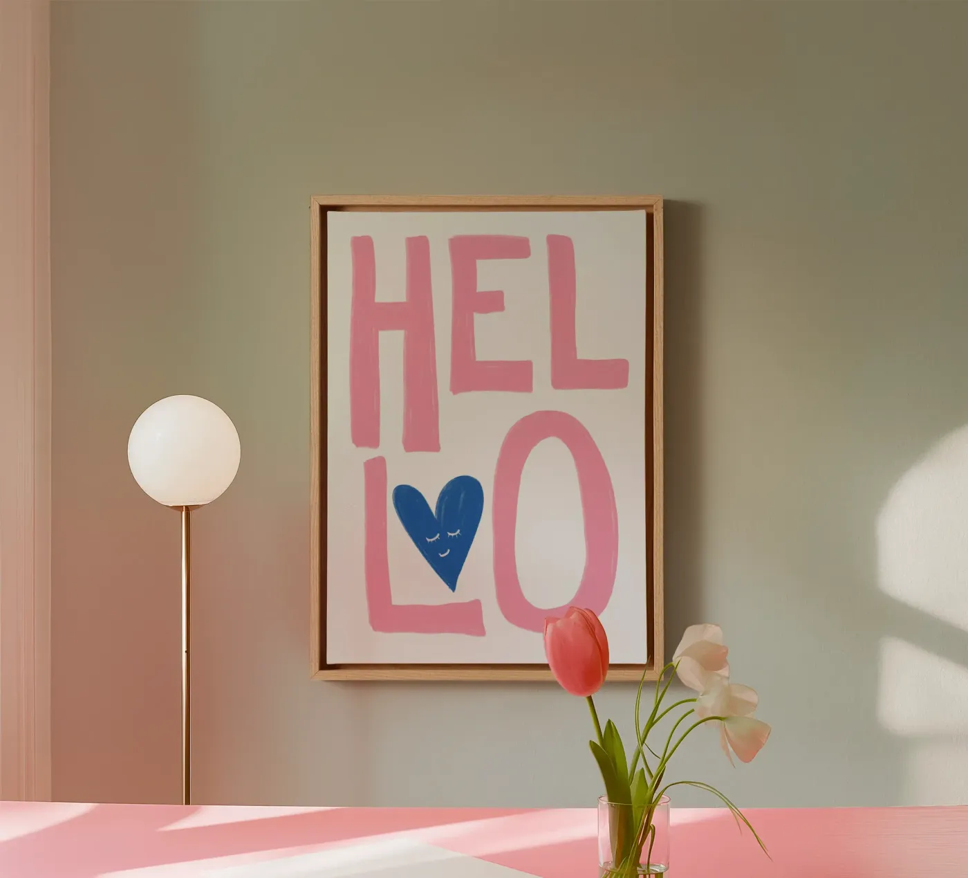 Hello canvas by Athene Fritsch