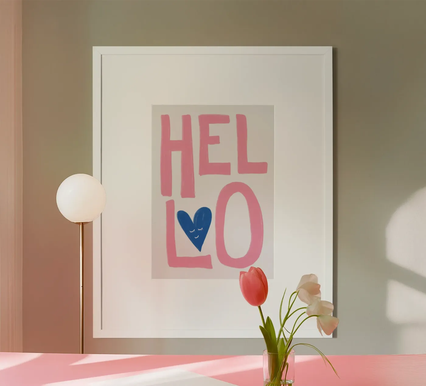 Hello poster by Athene Fritsch