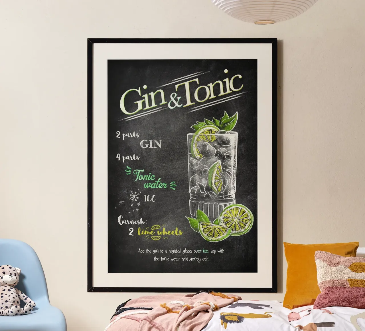 Gin e Tonic poster da Leon Meyer
