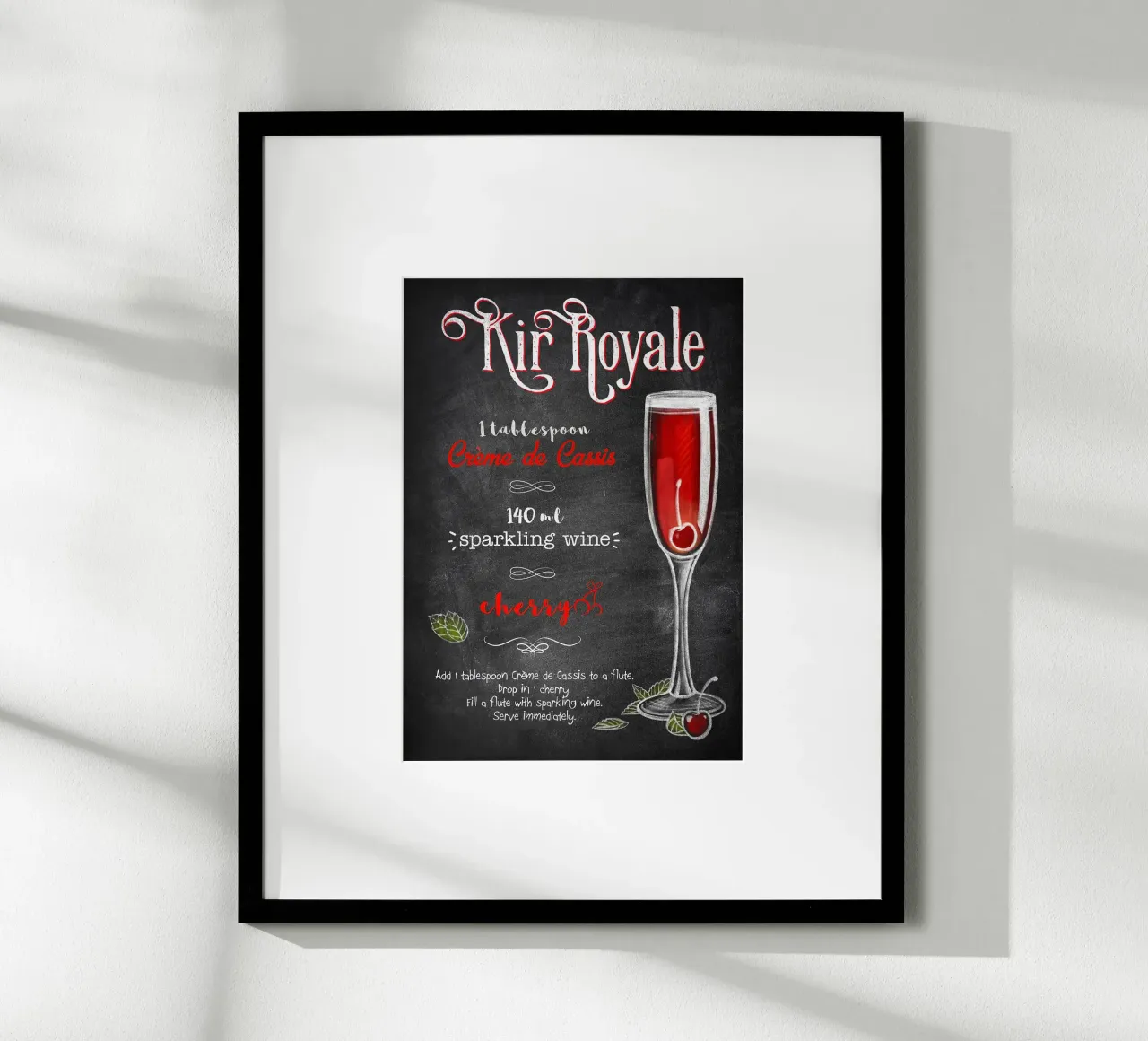 Kir Royale poster da Leon Meyer
