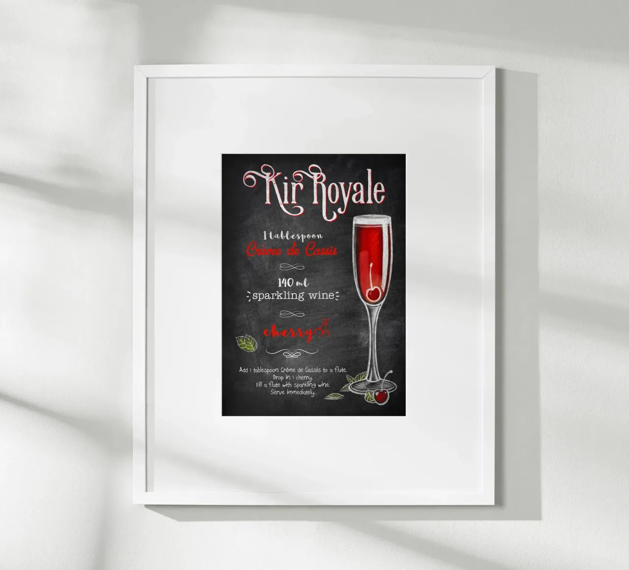 Kir Royale poster da Leon Meyer