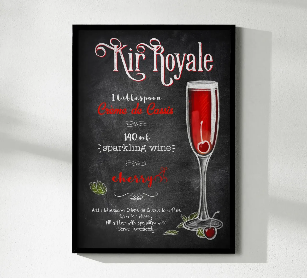 Kir Royale poster da Leon Meyer