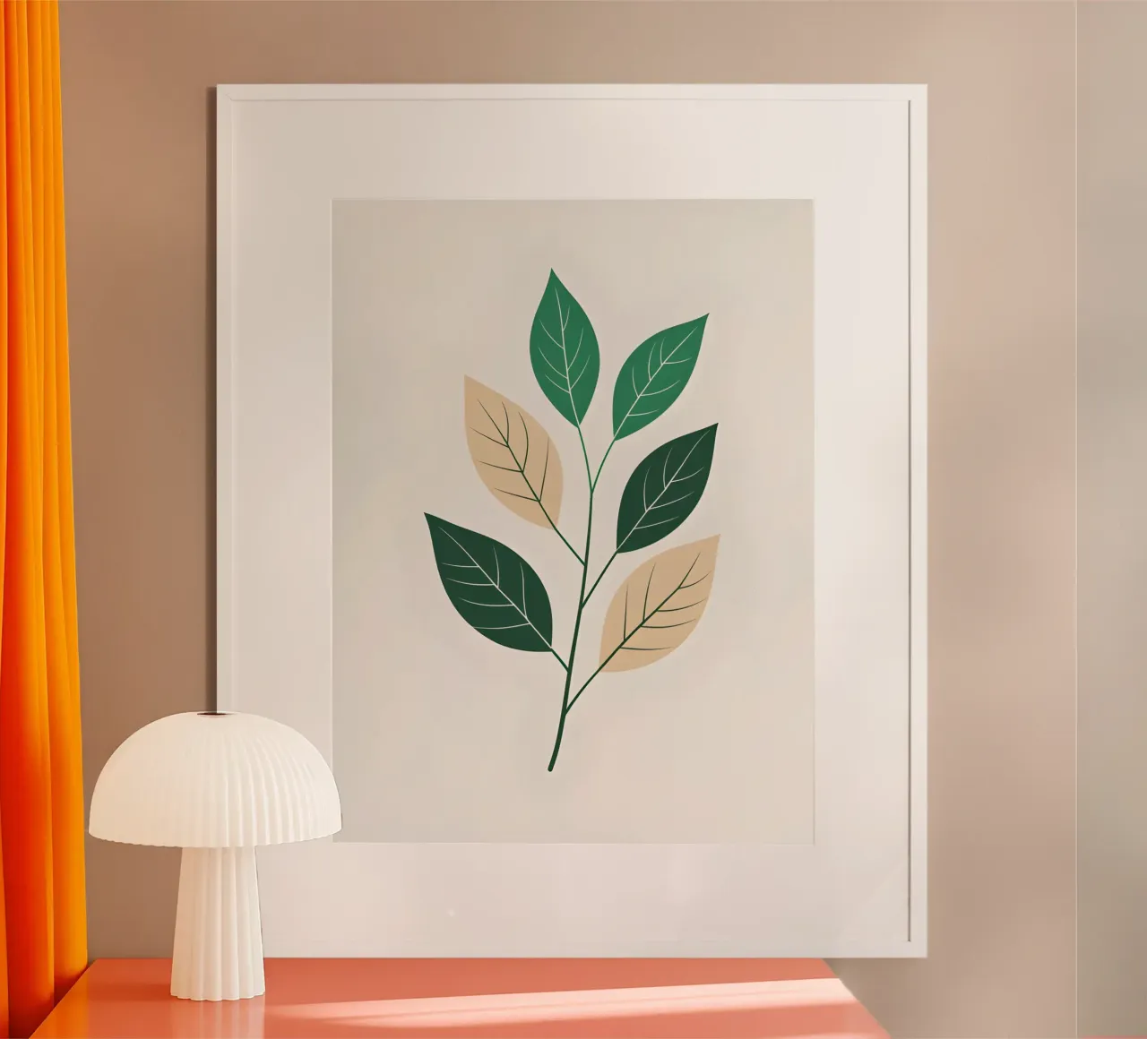Schema del ramo poster con telaio in plastica da The Green Room