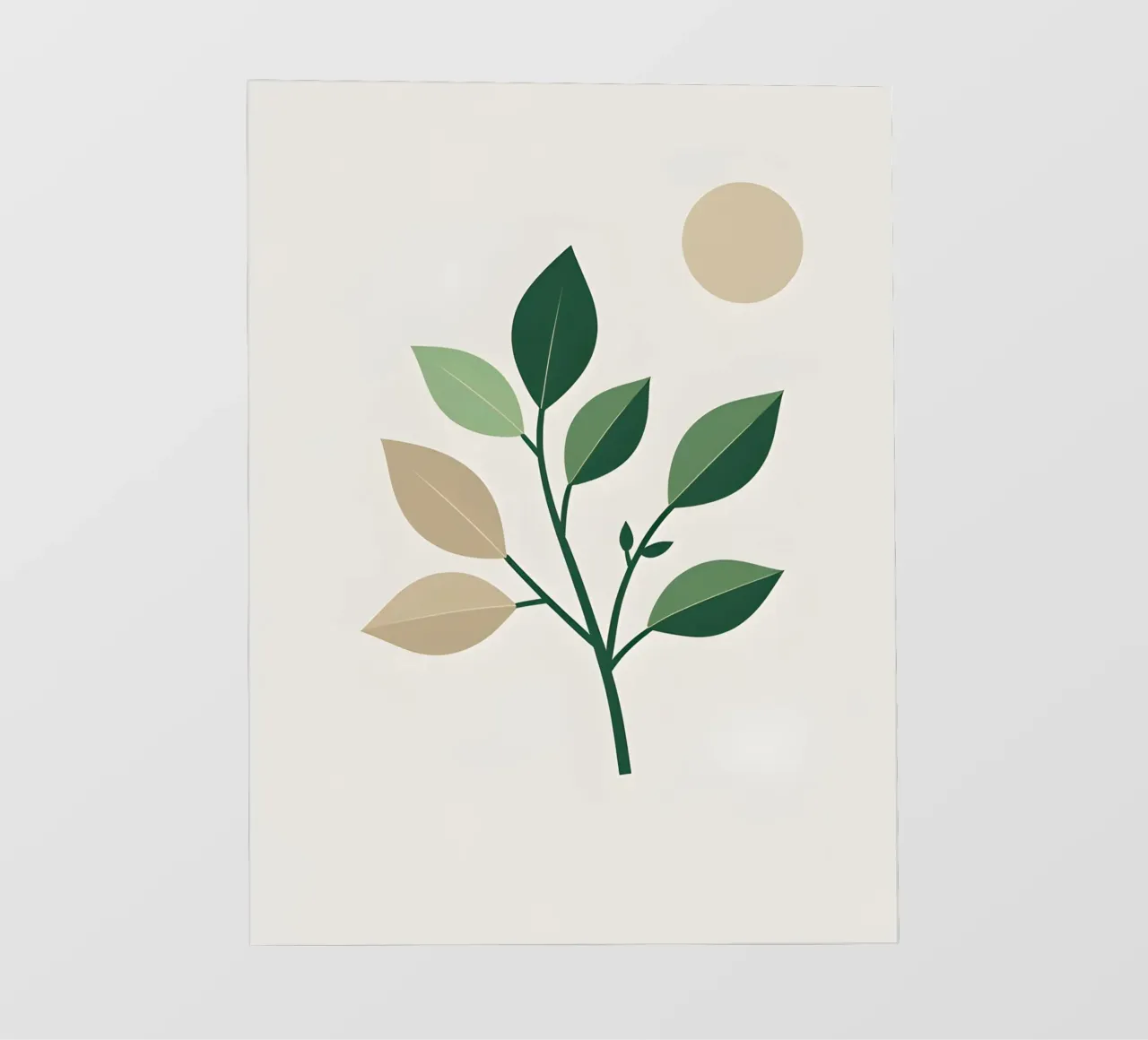 Schema del ramo telo in pvc da Botanical Gallery