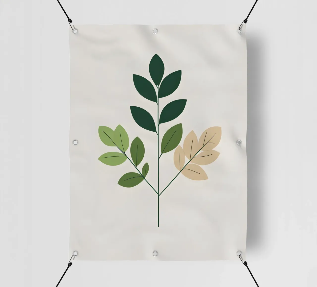 Schema del ramo telo in pvc da Botanical Gallery