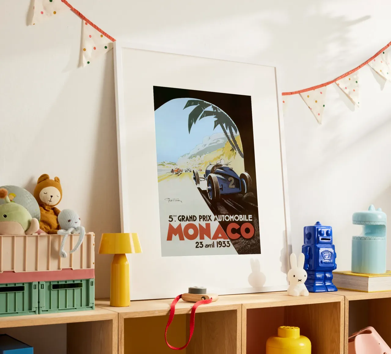 1933 Gran Premio di Monaco poster da hanna shop