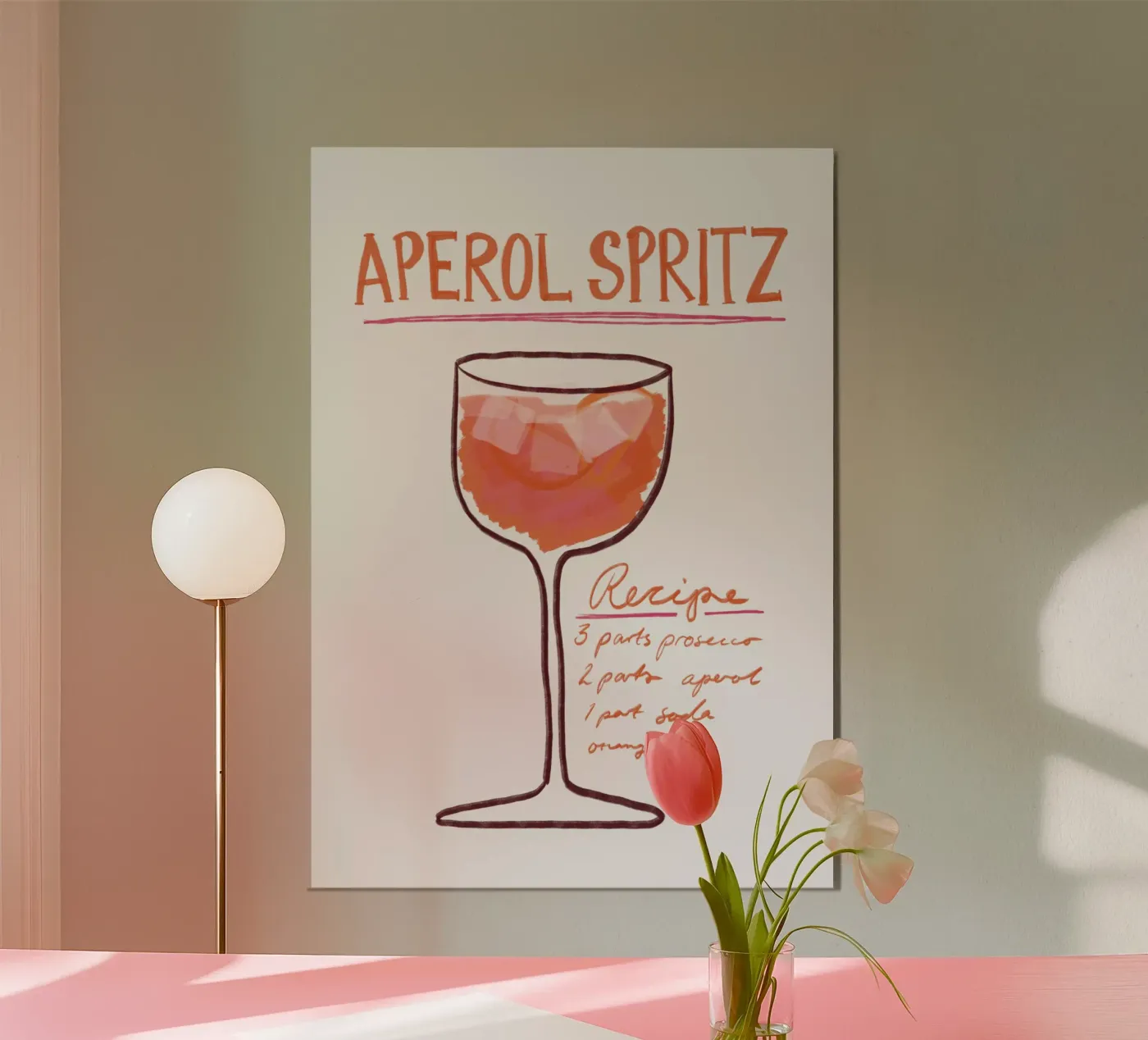 Aperol Spritz poster da Athene Fritsch