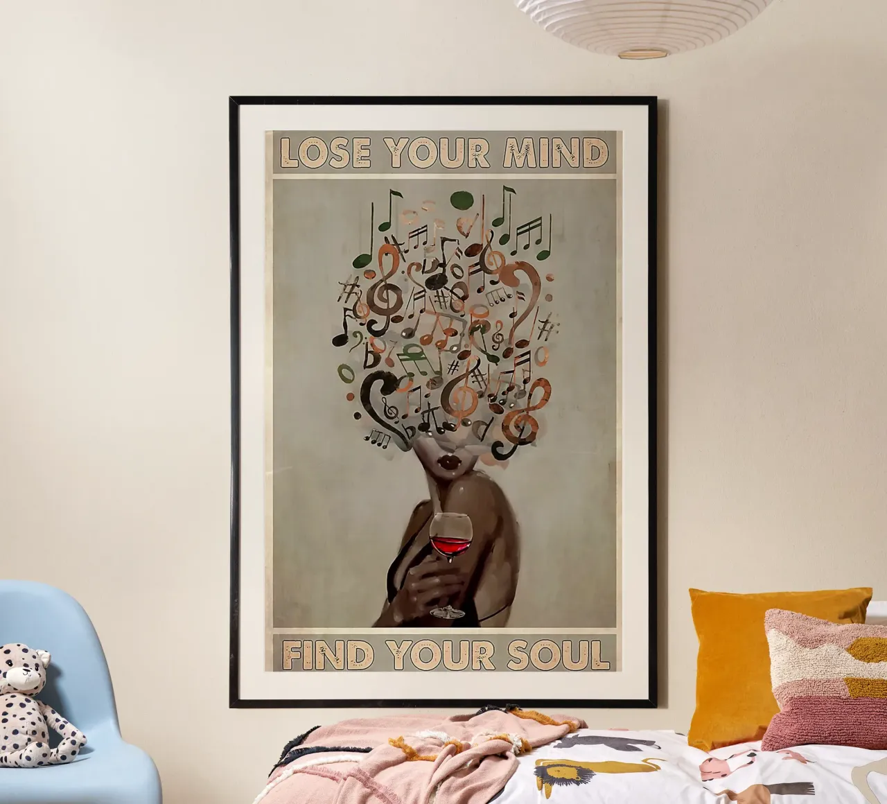 Musica Perdere la mente Trovare l'anima poster da hanna shop