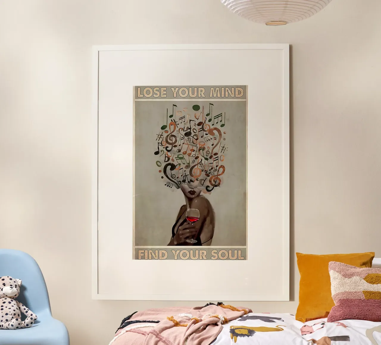 Musica Perdere la mente Trovare l'anima poster da hanna shop