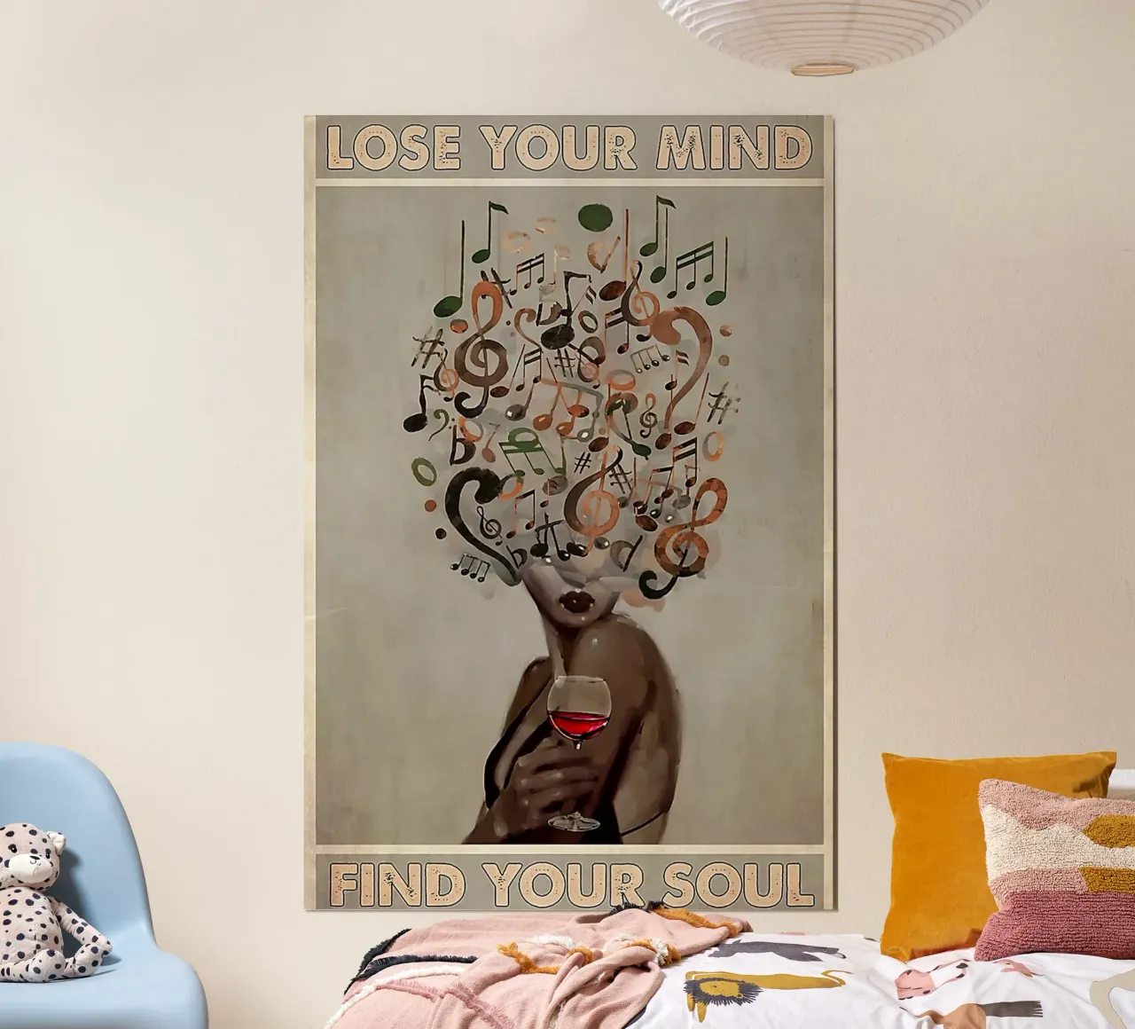 Musica Perdere la mente Trovare l'anima poster da hanna shop