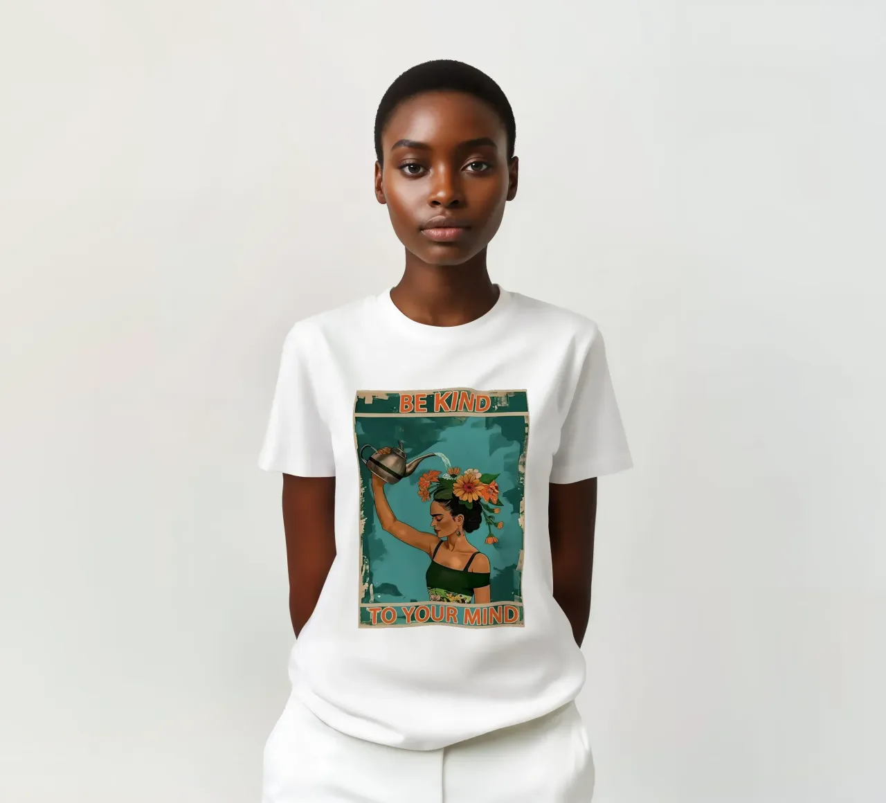 Sé amable con tu mente camiseta de hanna shop