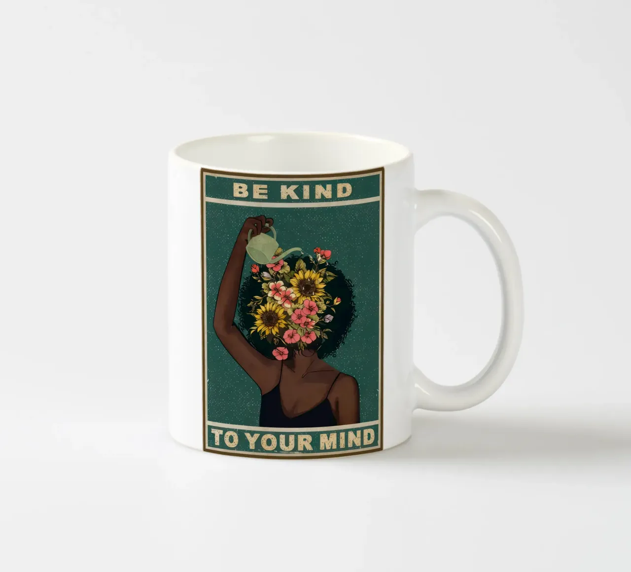 Siate gentili con la vostra mente tazza in ceramica da hanna shop