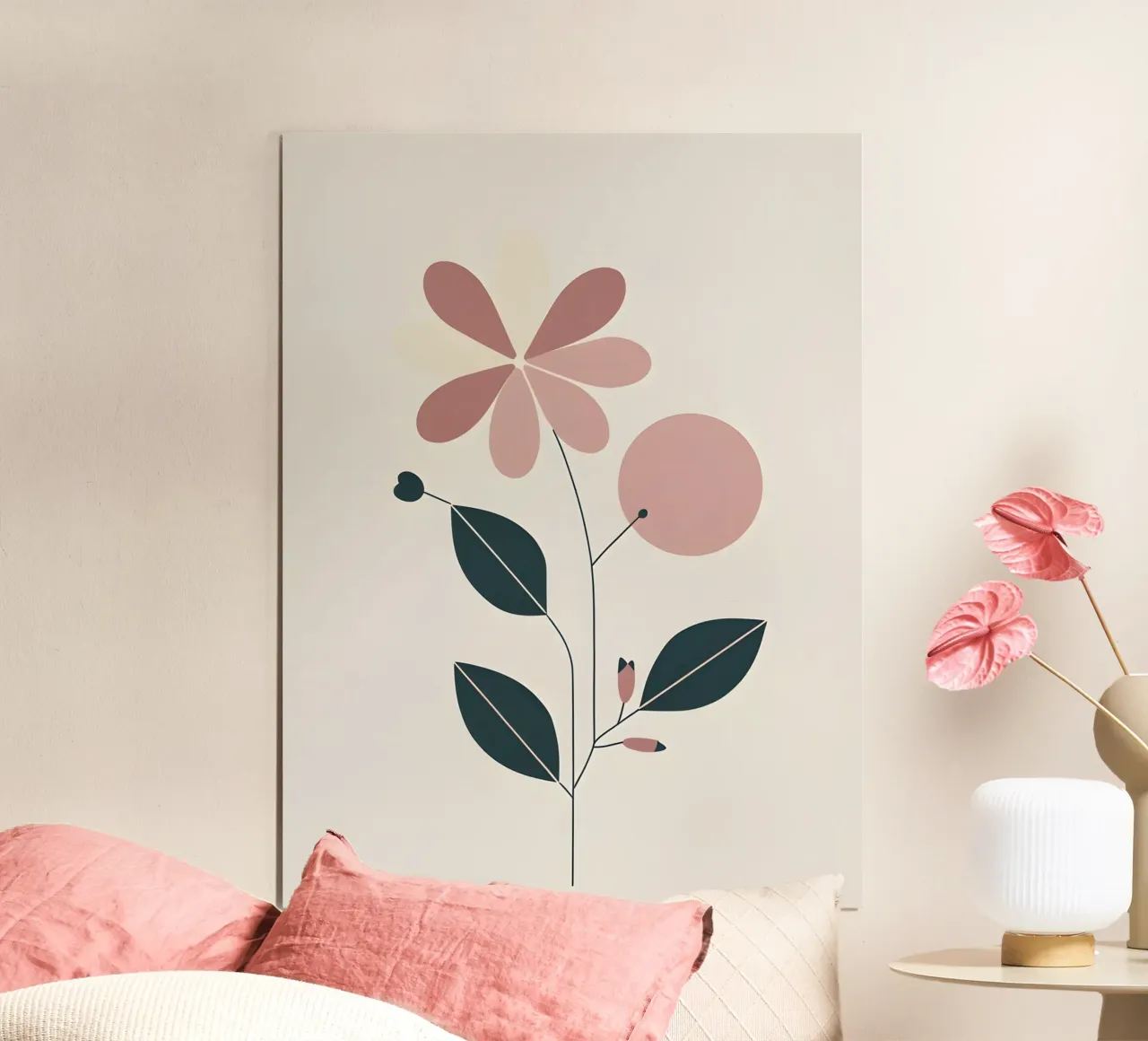 Fiore geometrico poster da The Green Room