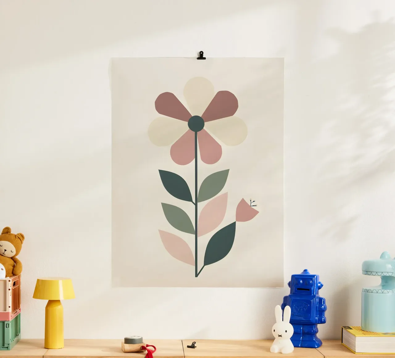 Fiore geometrico poster da The Green Room