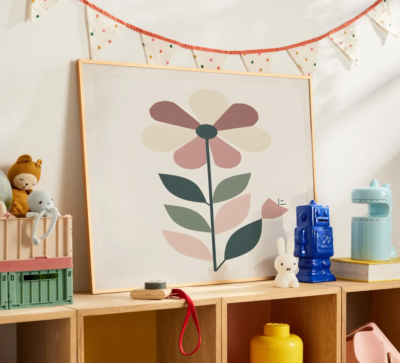 Fiore geometrico poster da The Green Room