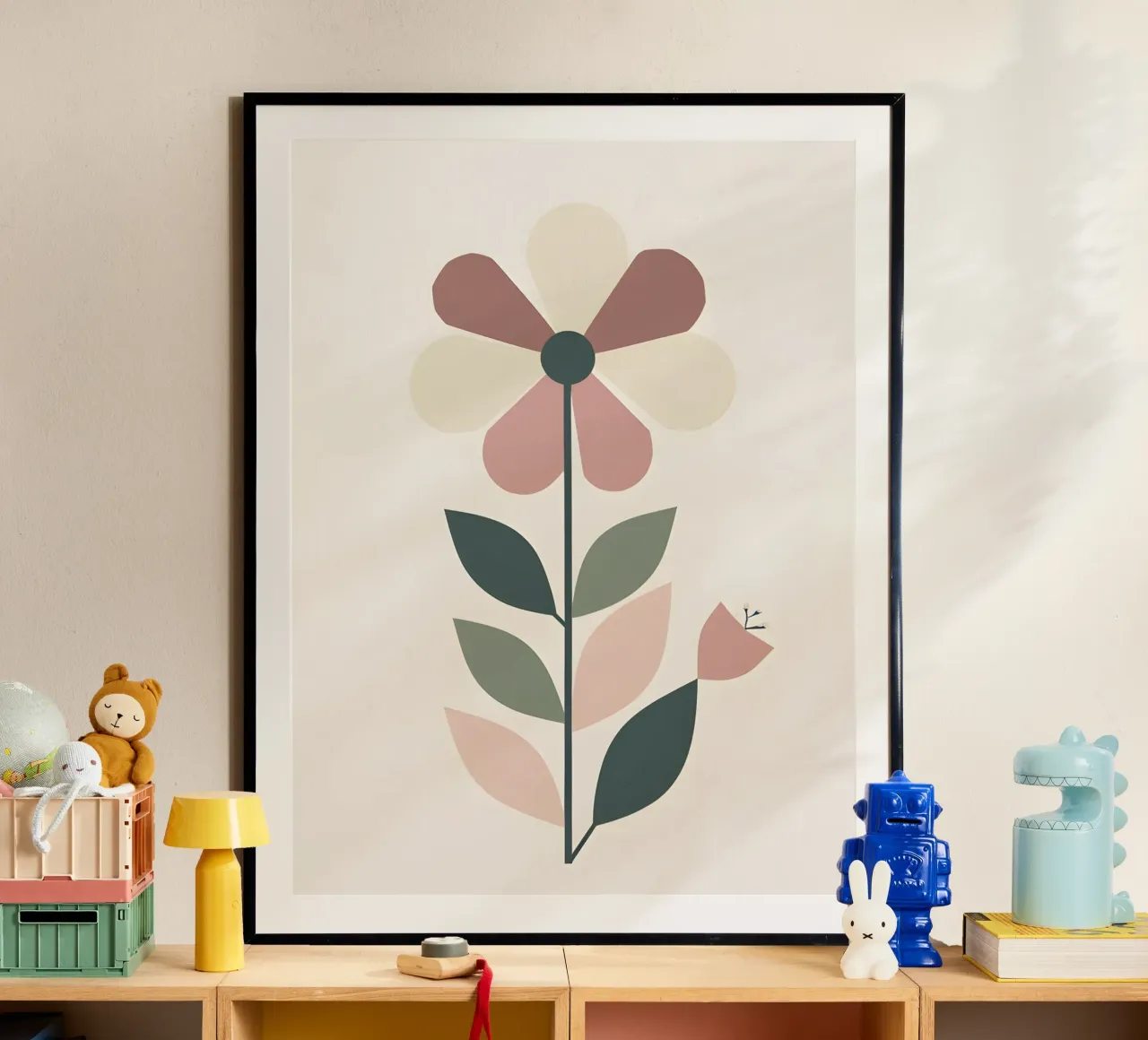 Fiore geometrico poster da The Green Room