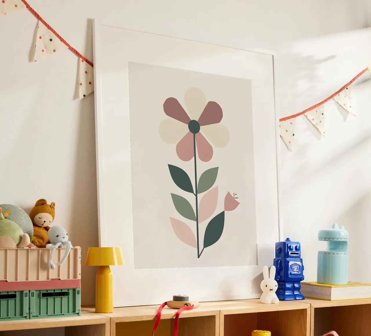 Fiore geometrico poster da The Green Room